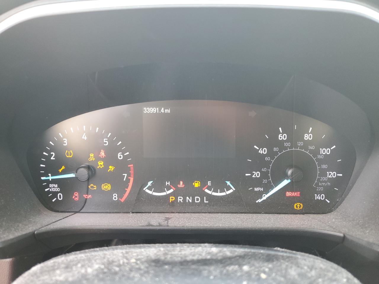 2020 Ford Escape VIN 1FMCU0G65LUC02739 Copart auction photo, front end / undercarriage damage thumbnail 9