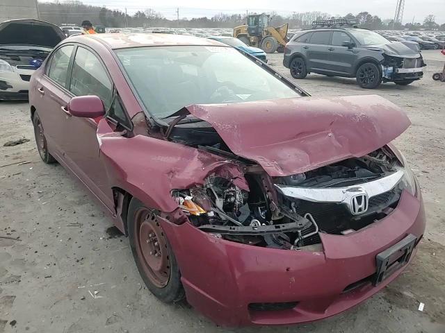 2010 Honda Civic VIN 2HGFA1F55AH538563 Copart auction photo, front end / minor dent/scratches damage thumbnail 10