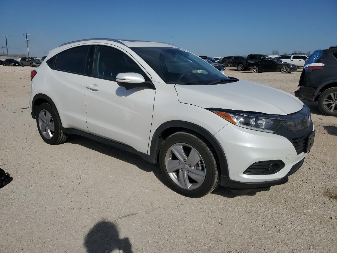 2019 Honda HR-V VIN 3CZRU5H57KM716901 Copart auction photo, rear end damage thumbnail 4