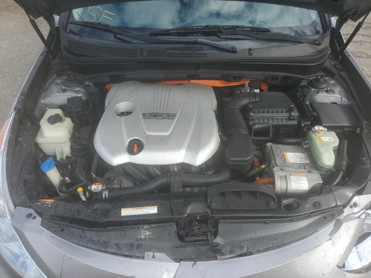 2015 Hyundai Sonata VIN KMHEC4A44FA133803 Copart auction photo, front end damage thumbnail 11