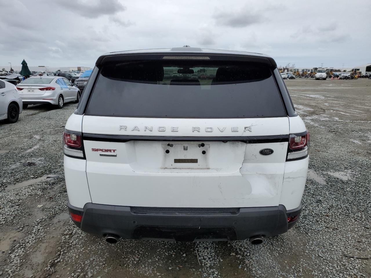 2014 Land Rover Range Rover VIN SALWR2TF0EA354879 Copart auction photo, rear end damage thumbnail 6