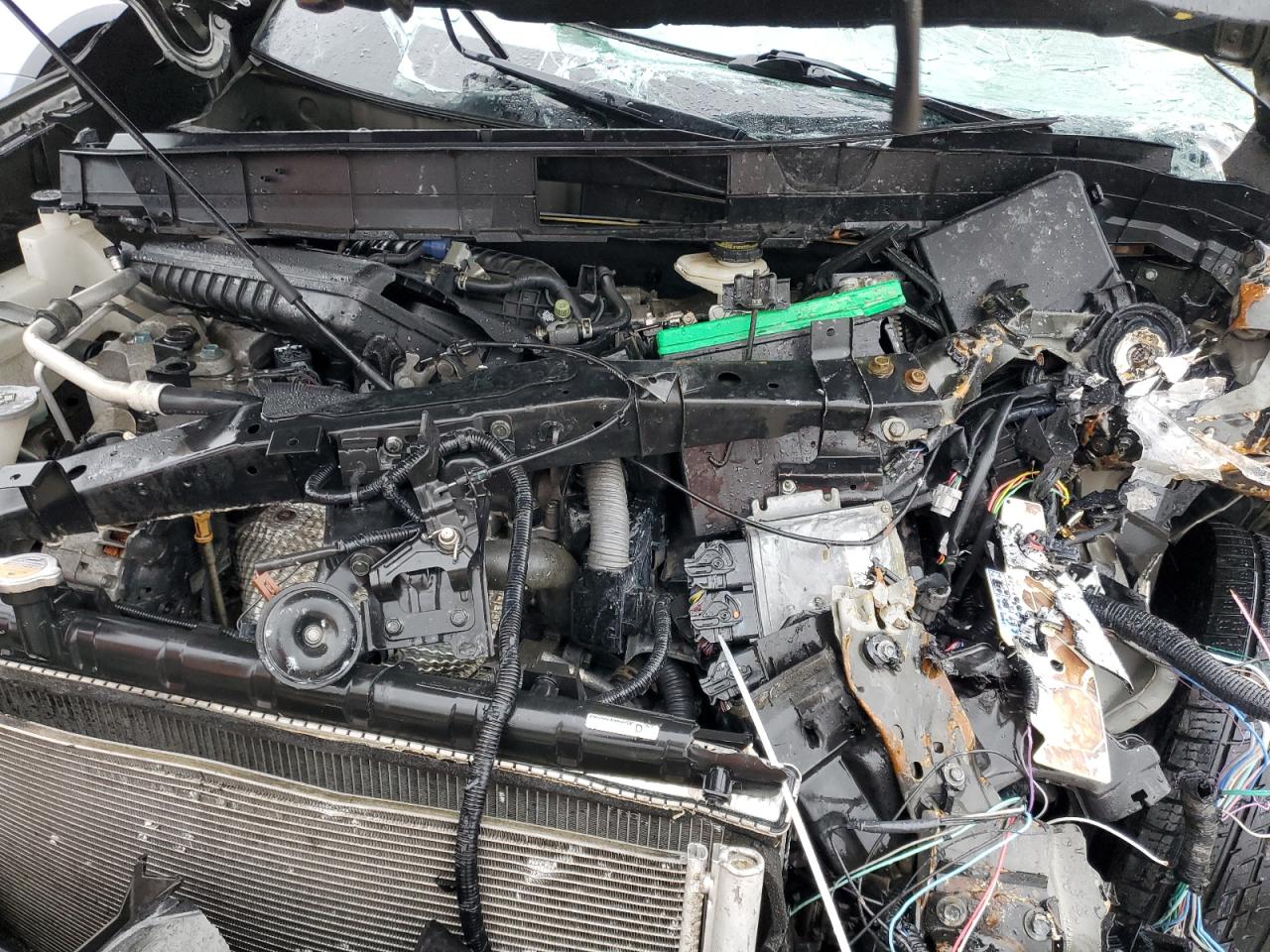 2016 Nissan Rogue VIN JN8AT2MV1GW142513 Copart auction photo, front end damage thumbnail 12