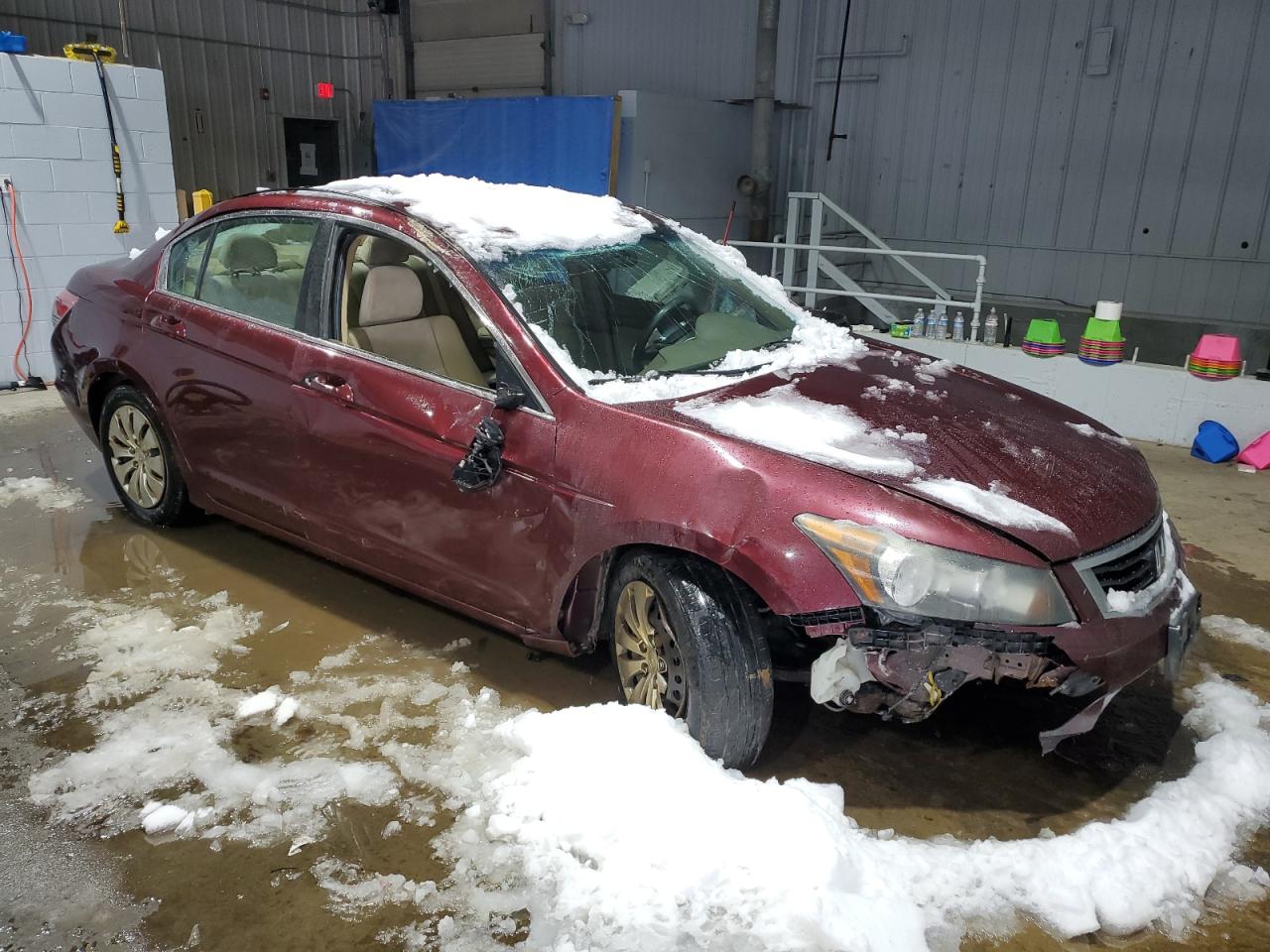 2010 Honda Accord VIN 1HGCP2F37AA184243 Copart auction photo, rollover / minor dent/scratches damage thumbnail 4