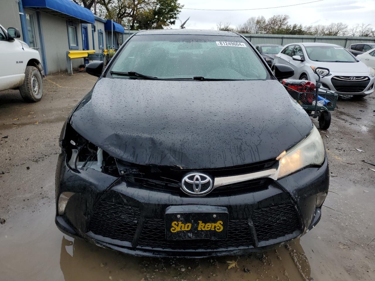 2017 Toyota Camry VIN 4T1BF1FK9HU302067 Copart auction photo, front end / minor dent/scratches damage thumbnail 5