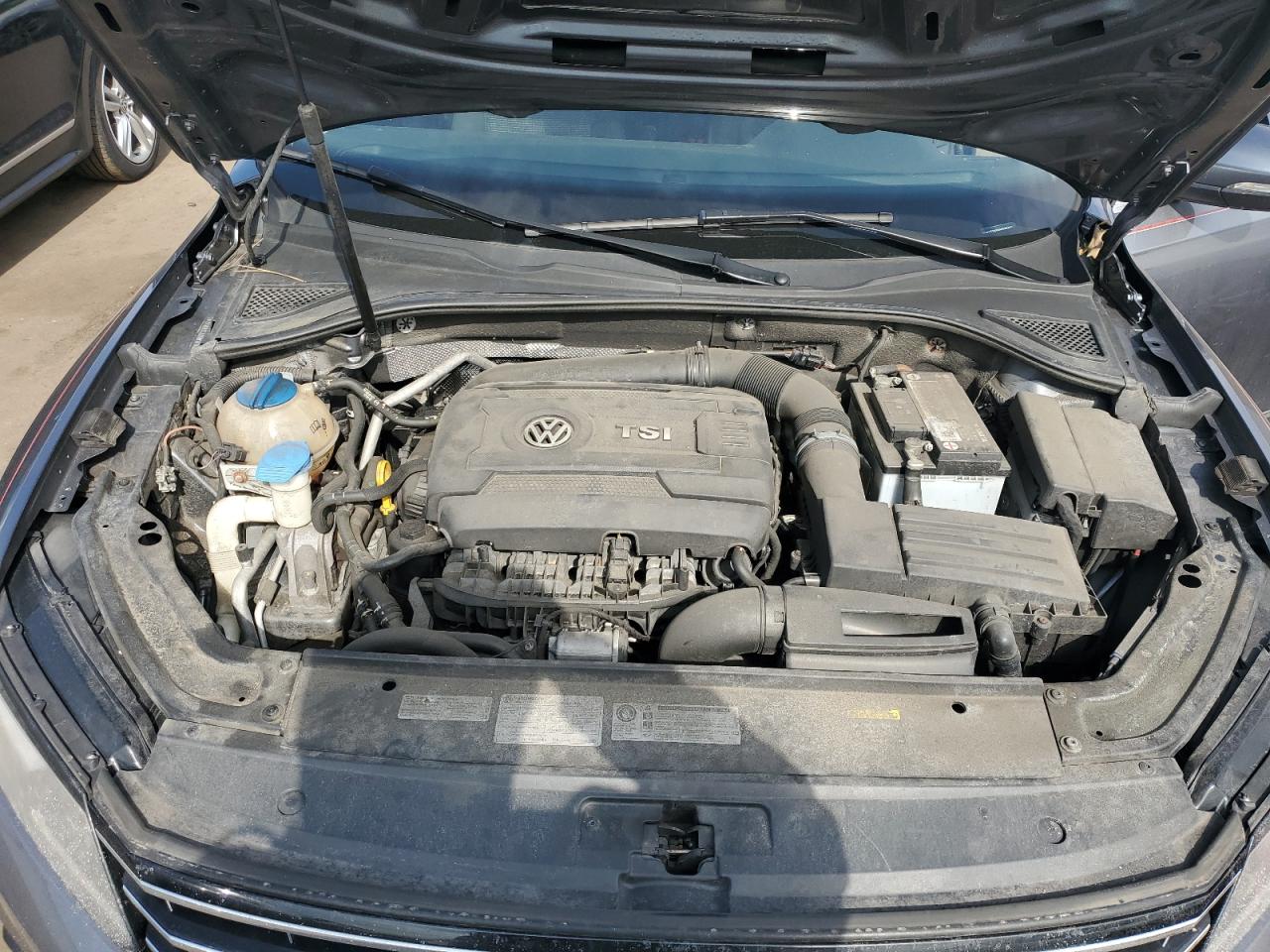 2017 Volkswagen Passat VIN 1VWAT7A35HC078469 Copart auction photo, rear end damage thumbnail 11
