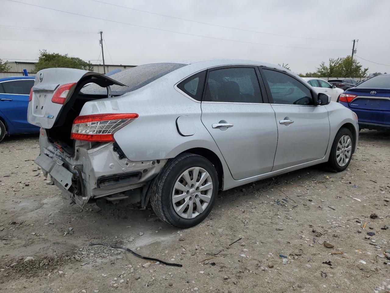 2014 Nissan Sentra VIN 3N1AB7AP1EY229936 Copart auction photo, rear end / minor dent/scratches damage thumbnail 3