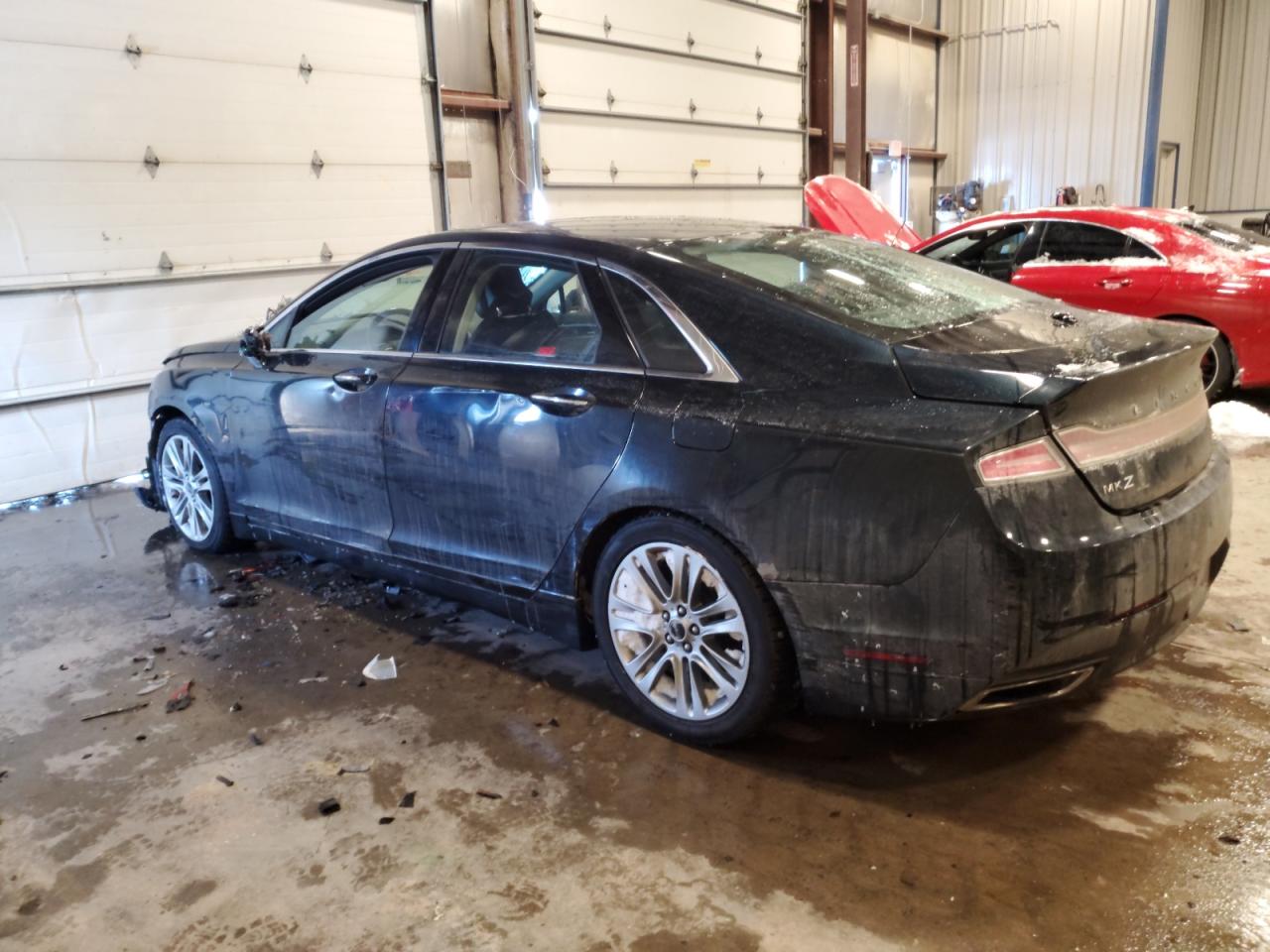 2014 Lincoln MKZ VIN 3LN6L2G95ER801527 Copart auction photo, front end damage thumbnail 2