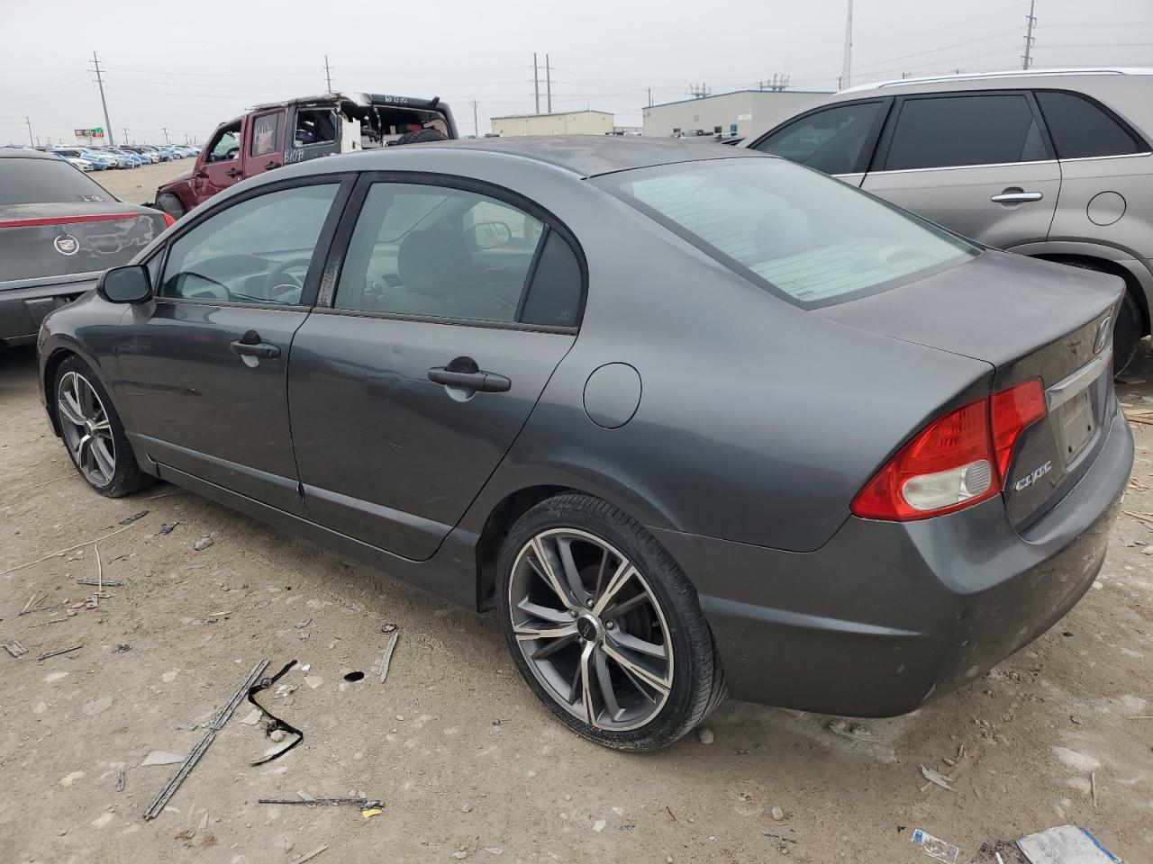 2009 Honda Civic VIN 2HGFA16389H340554 Copart auction photo, mechanical / front end damage thumbnail 2