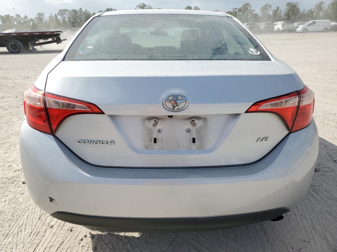 2017 Toyota Corolla VIN 5YFBURHE7HP612523 Copart auction photo, all over damage thumbnail 6