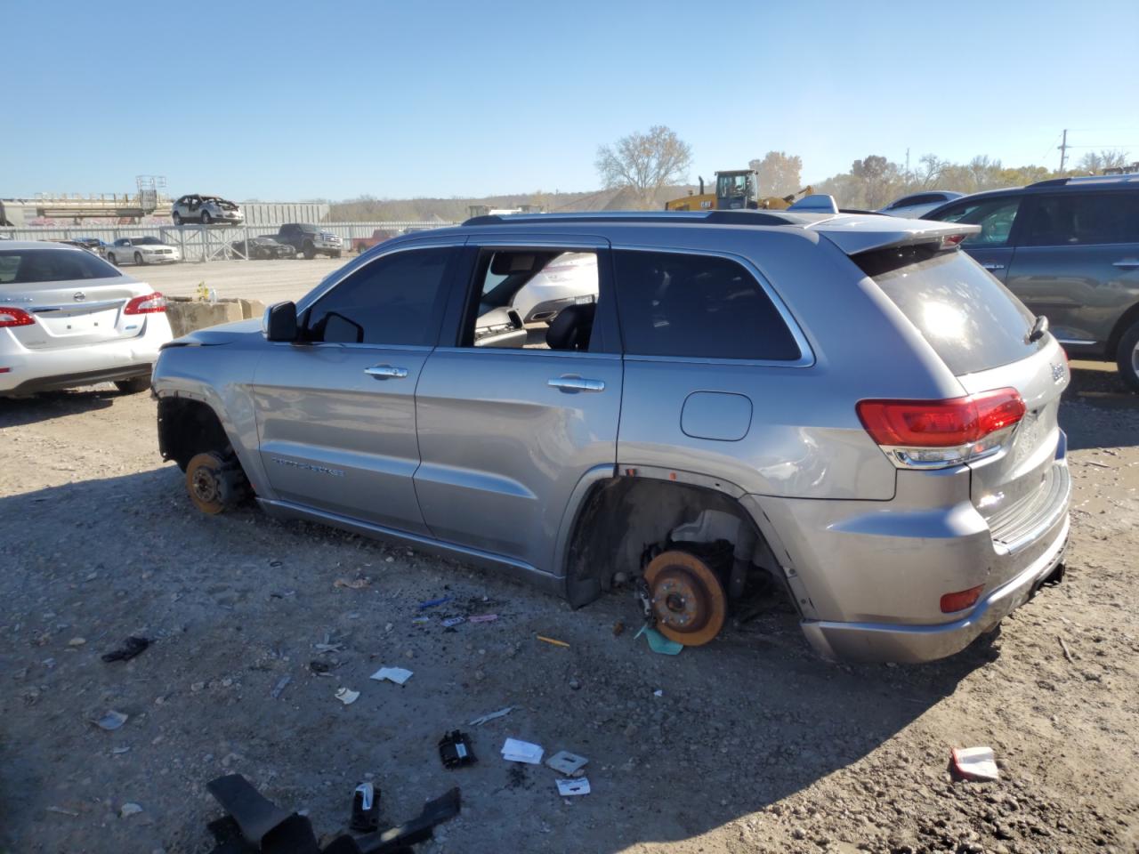 2014 Jeep Grand Cherokee VIN 1C4RJFCG8EC173187 Copart auction photo, vandalism / all over damage thumbnail 2