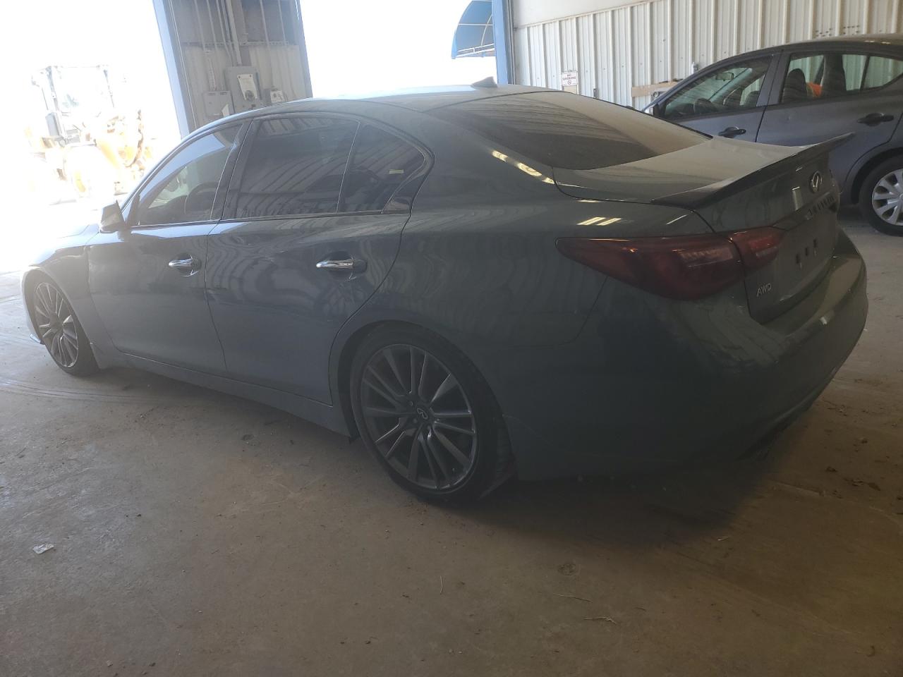 2021 Infiniti Q50 VIN JN1FV7DR8MM881044 Copart auction photo, vandalism / minor dent/scratches damage thumbnail 2