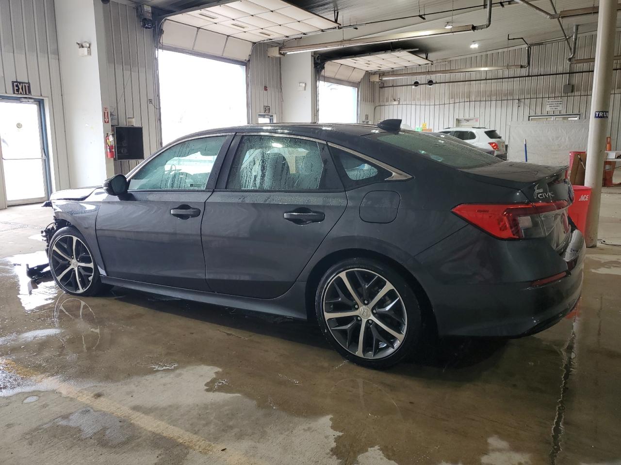 2024 Honda Civic VIN 2HGFE1F94RH316261 Copart auction photo, front end / side damage thumbnail 2