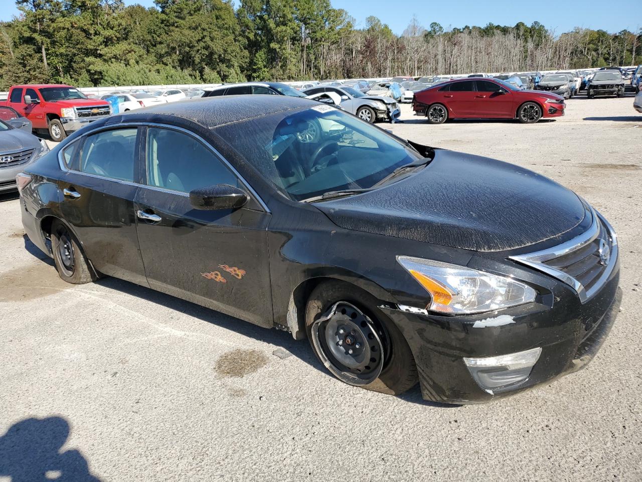 2014 Nissan Altima VIN 1N4AL3AP8EC153293 Copart auction photo, all over / undercarriage damage thumbnail 4