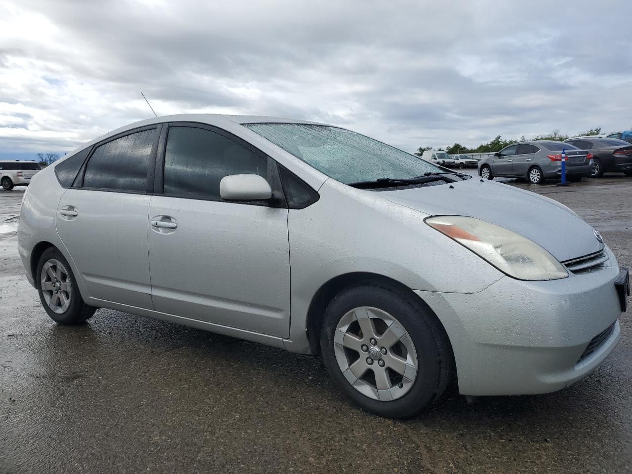 2004 Toyota Prius VIN JTDKB20U740061126 Copart auction photo, front end / side damage thumbnail 4
