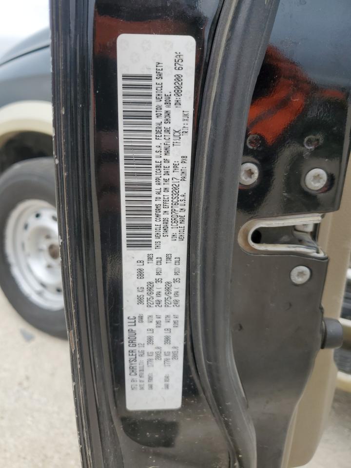 2012 Dodge RAM VIN 1C6RD7PT6CS320217 Copart auction photo, front end damage thumbnail 13