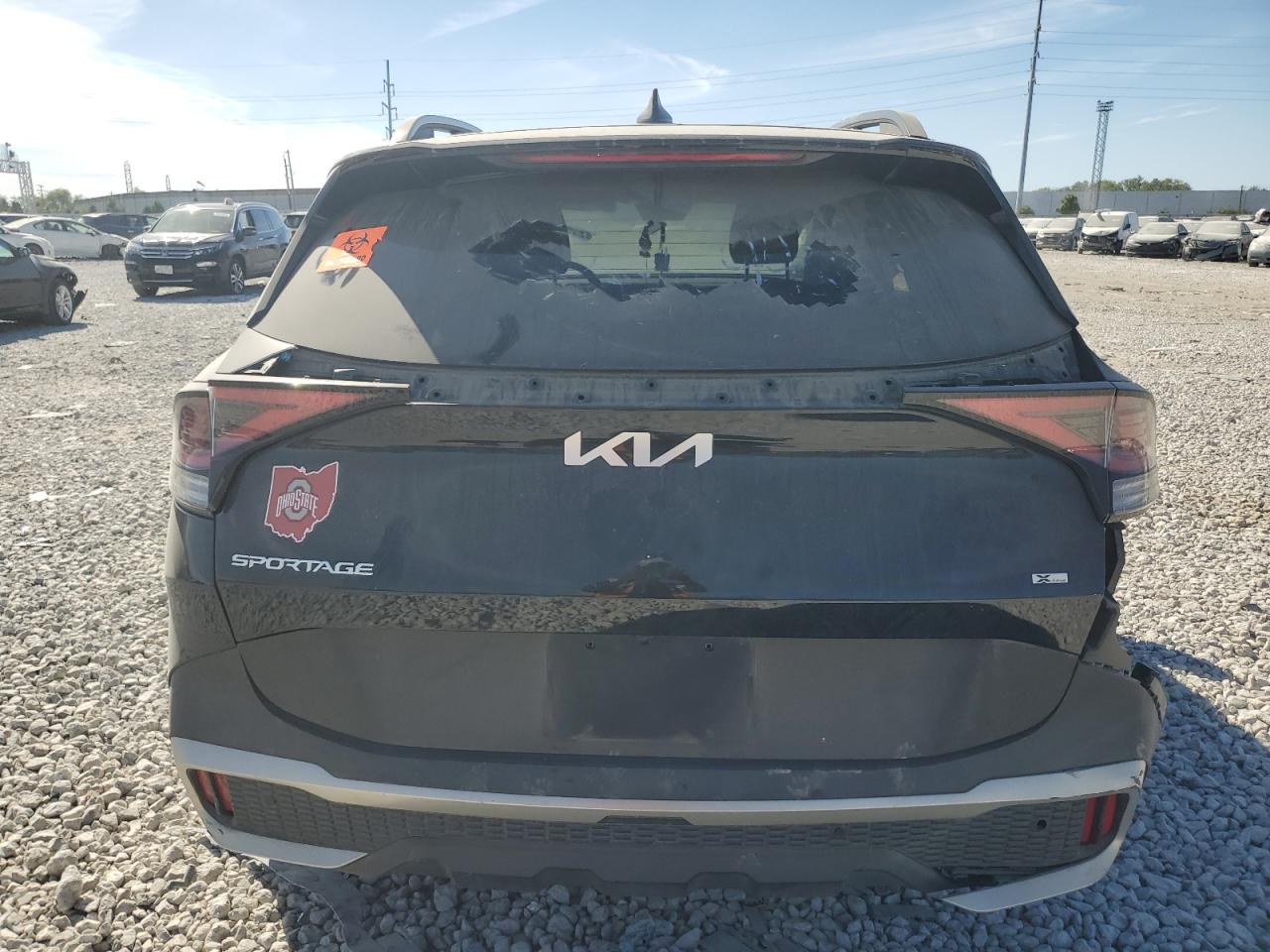 2023 KIA Sportage VIN 5XYK6CAFXPG054440 Copart auction photo, all over damage thumbnail 6