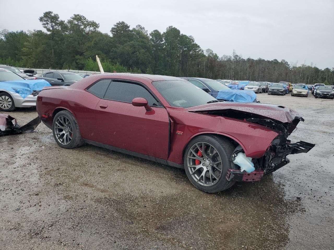 2017 Dodge Challenger VIN 2C3CDZDJ9HH503076 Copart auction photo, front end damage thumbnail 4