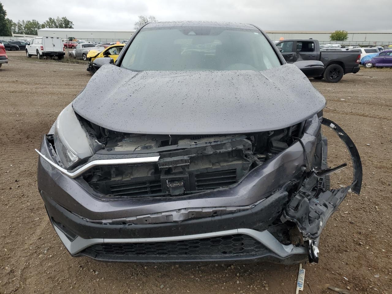 2021 Honda CR-V VIN 7FARW2H56ME011744 Copart auction photo, front end damage thumbnail 5