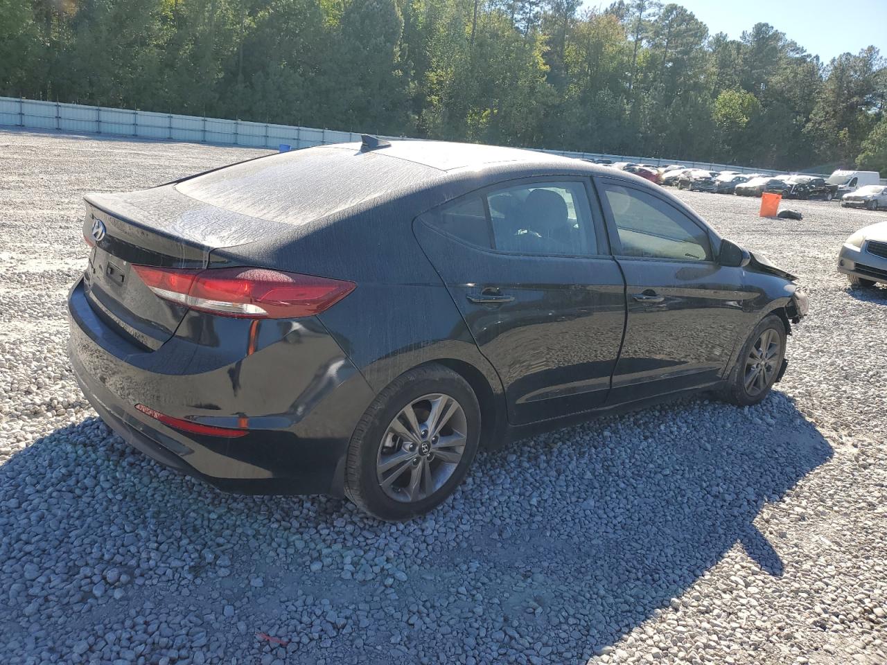 2018 Hyundai Elantra VIN 5NPD84LF2JH356861 Copart auction photo, front end damage thumbnail 3