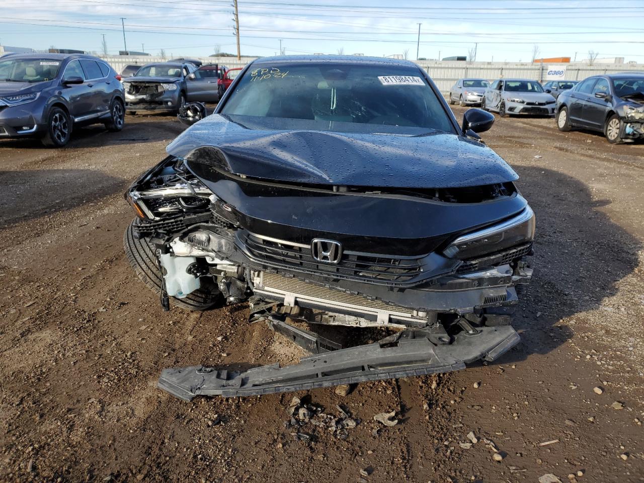 2024 Honda Civic VIN 2HGFE2F51RH508627 Copart auction photo, front end / minor dent/scratches damage thumbnail 5