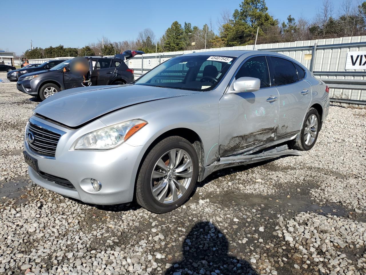 2012 Infiniti M VIN JN1BY1AR8CM394691