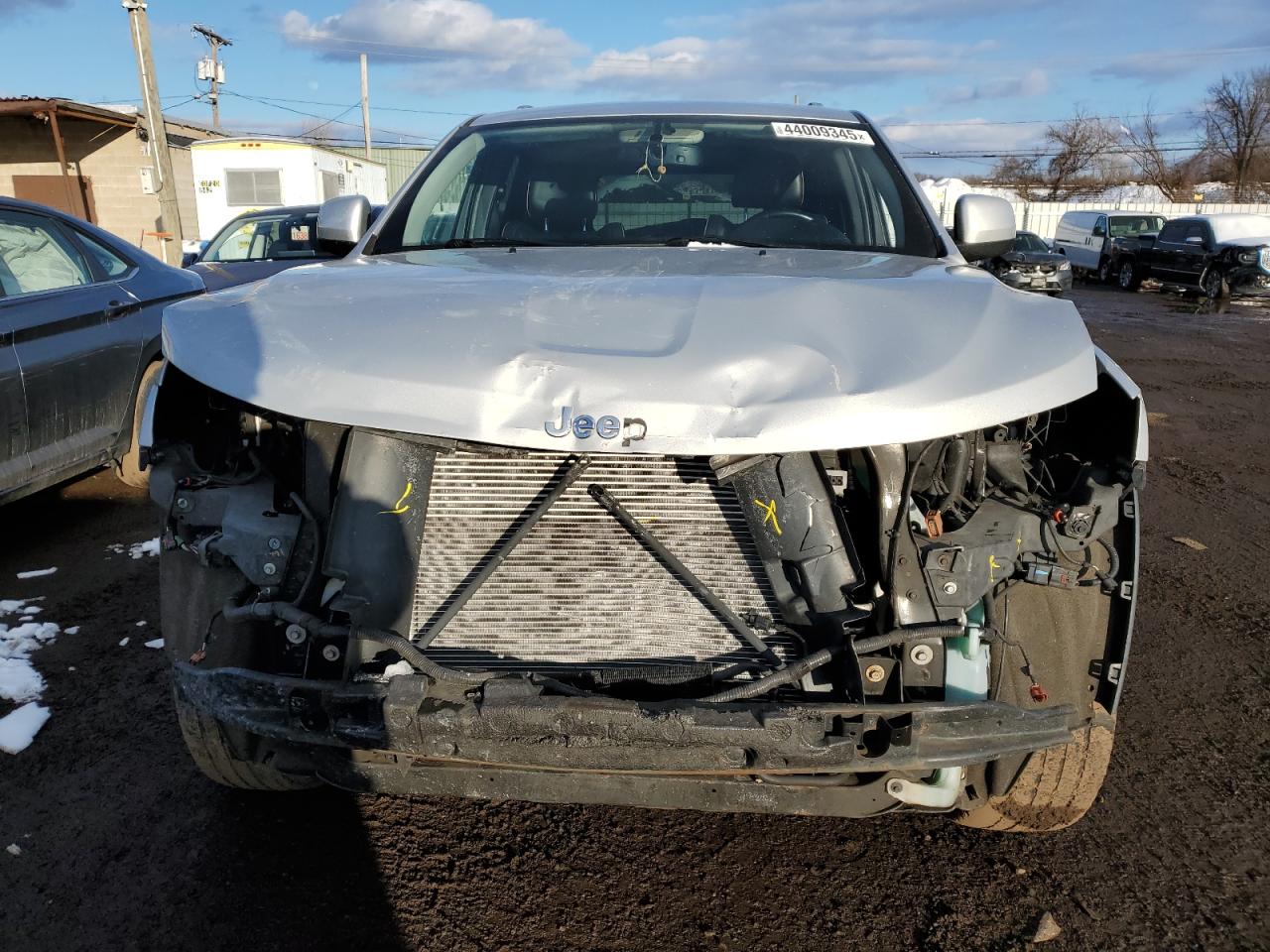 2011 Jeep Grand Cherokee VIN 1J4RR4GG1BC684088 Copart auction photo, front end damage thumbnail 5