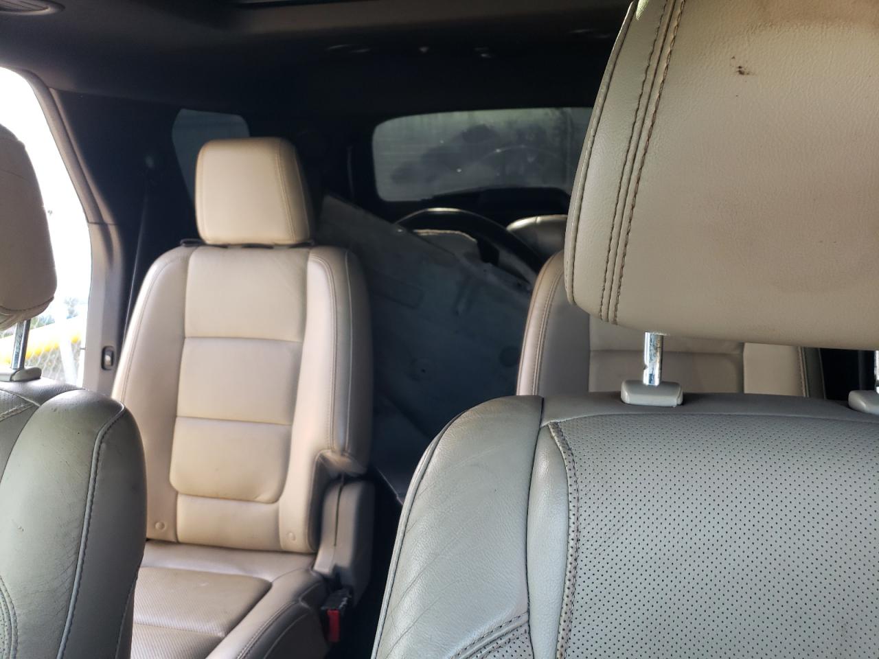 2014 Ford Explorer VIN 1FM5K7F83EGB83734 Copart auction photo, front end / side damage thumbnail 10