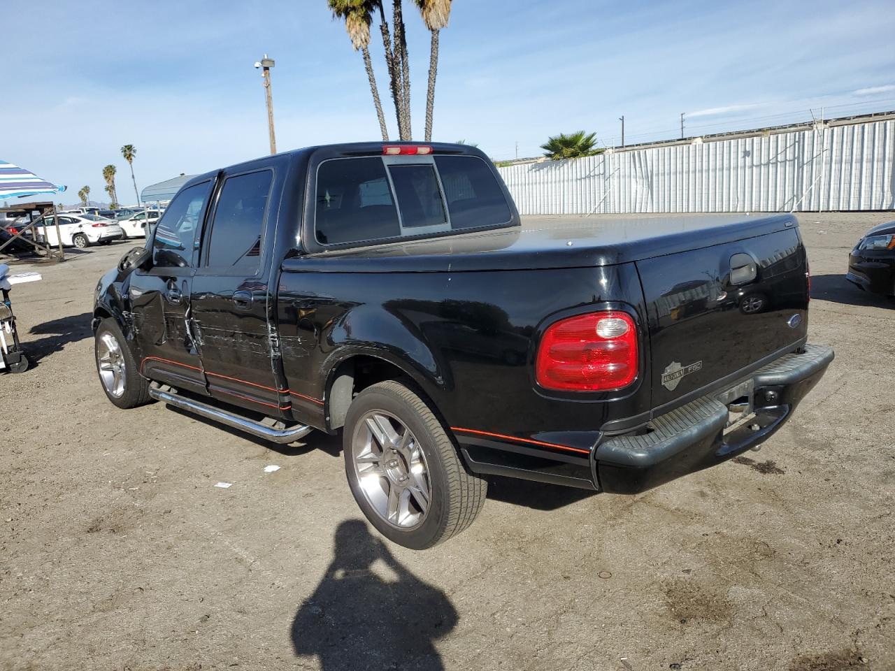 2001 Ford F-150 VIN 1FTRW07L71KB65961 Copart auction photo, side / minor dent/scratches damage thumbnail 2