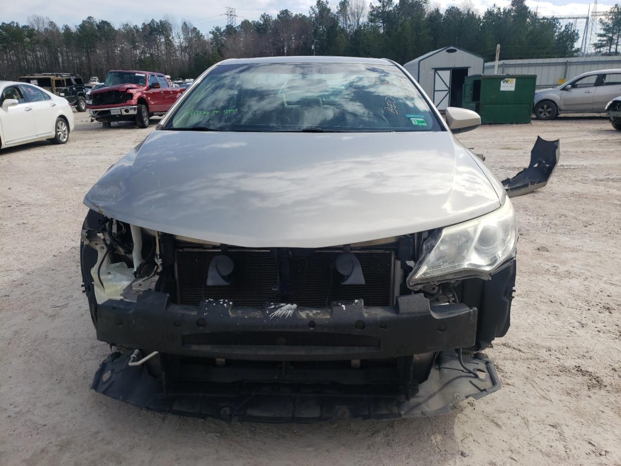 2014 Toyota Camry VIN 4T1BK1FK6EU538389 Copart auction photo, front end damage thumbnail 5