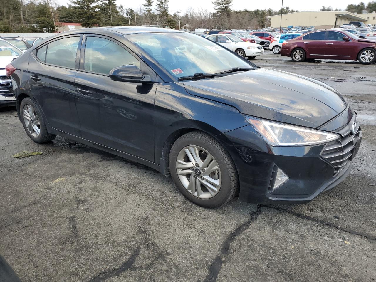 2020 Hyundai Elantra VIN KMHD84LF5LU962885 Copart auction photo, rear end / front end damage thumbnail 4