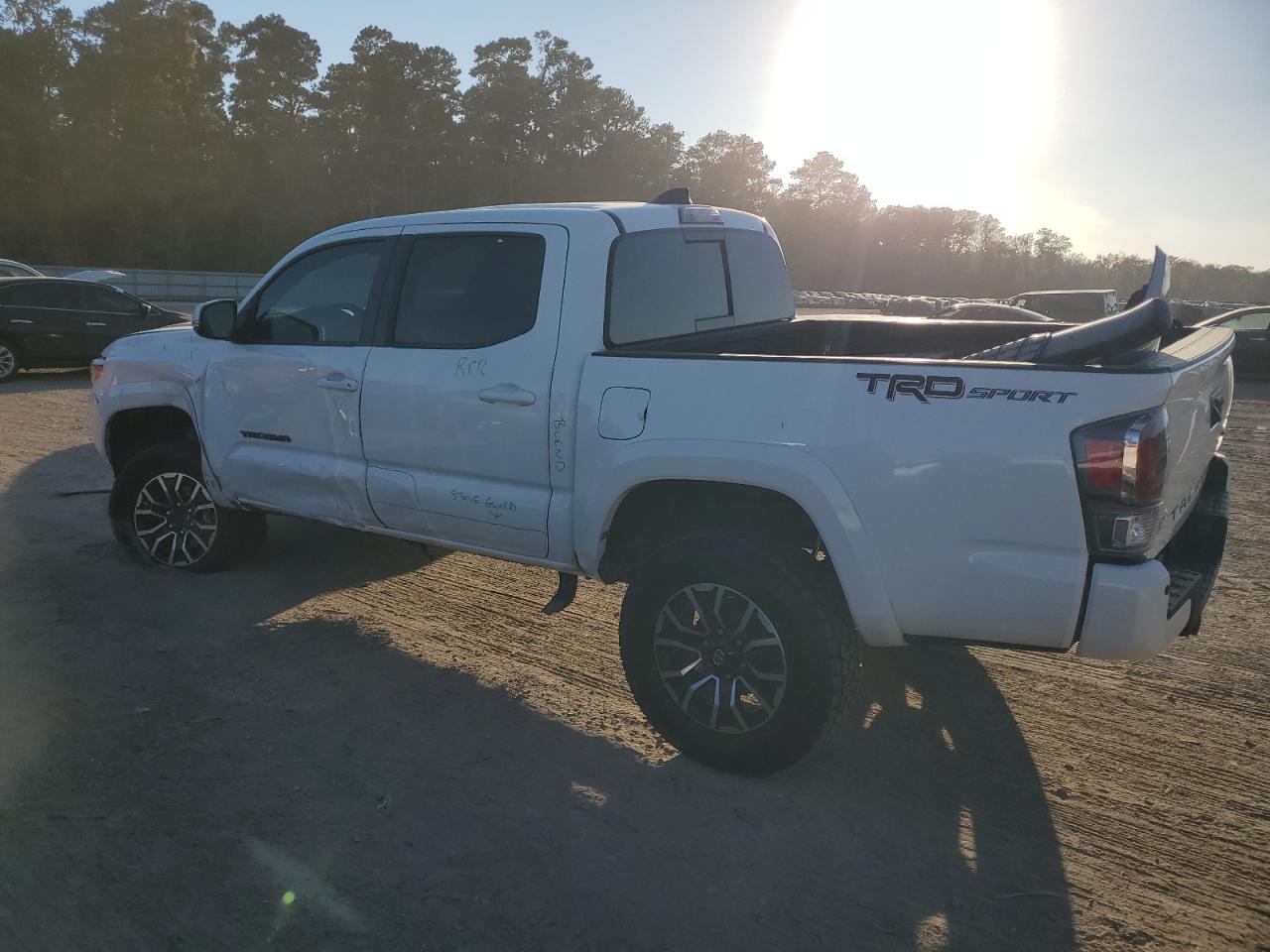 2021 Toyota Tacoma VIN 3TMAZ5CN6MM149434 Copart auction photo, front end / side damage thumbnail 2