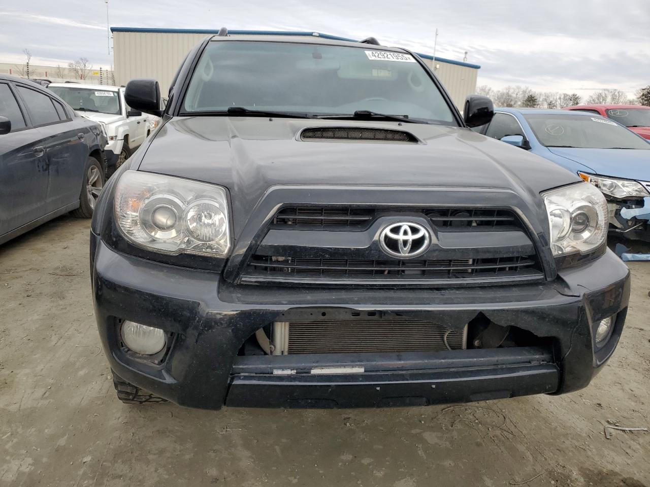2007 Toyota 4Runner VIN JTEBU14R378093194 Copart auction photo, front end damage thumbnail 5