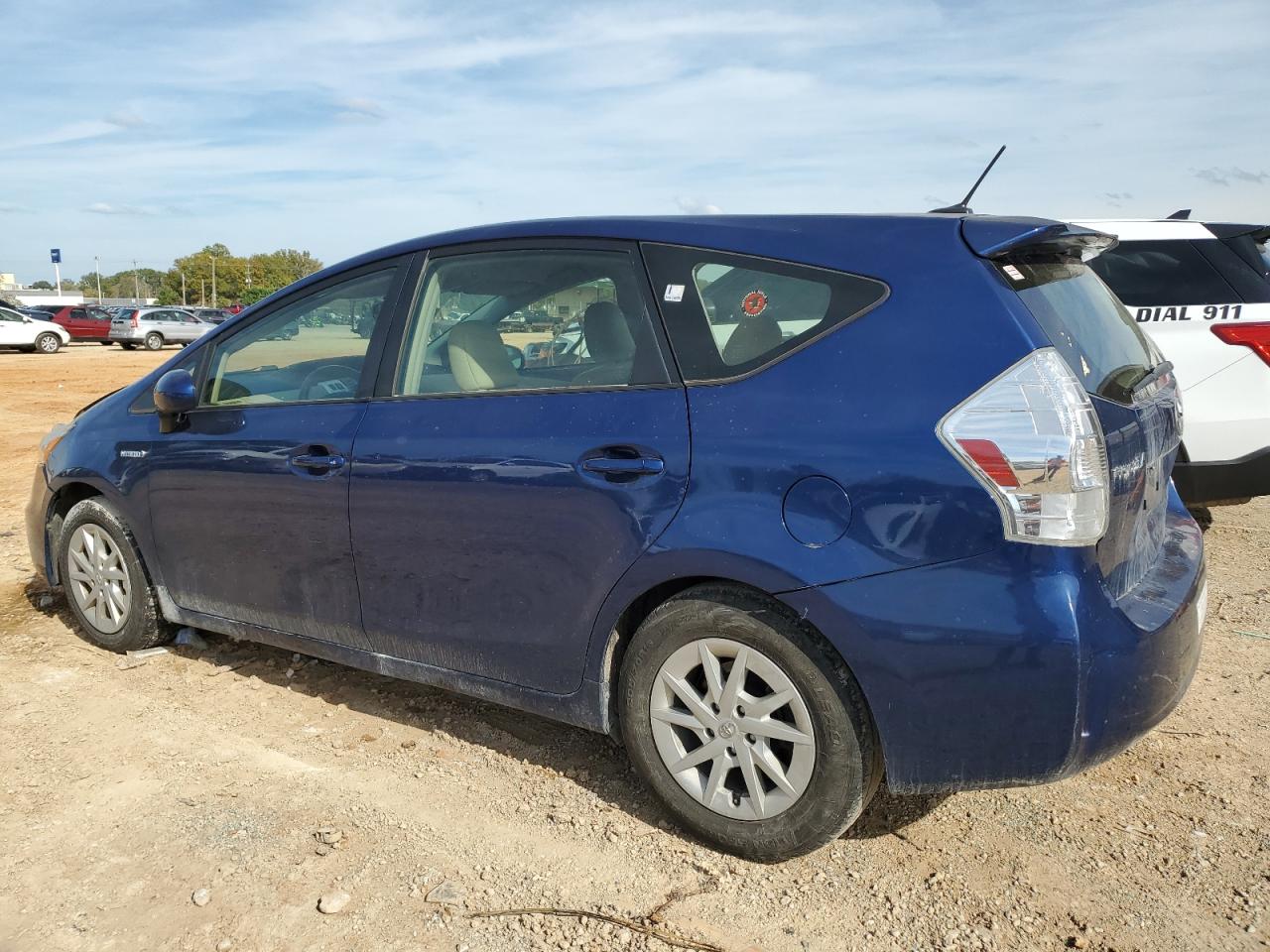 2013 Toyota Prius VIN JTDZN3EU5D3229963 Copart auction photo, front end / side damage thumbnail 2