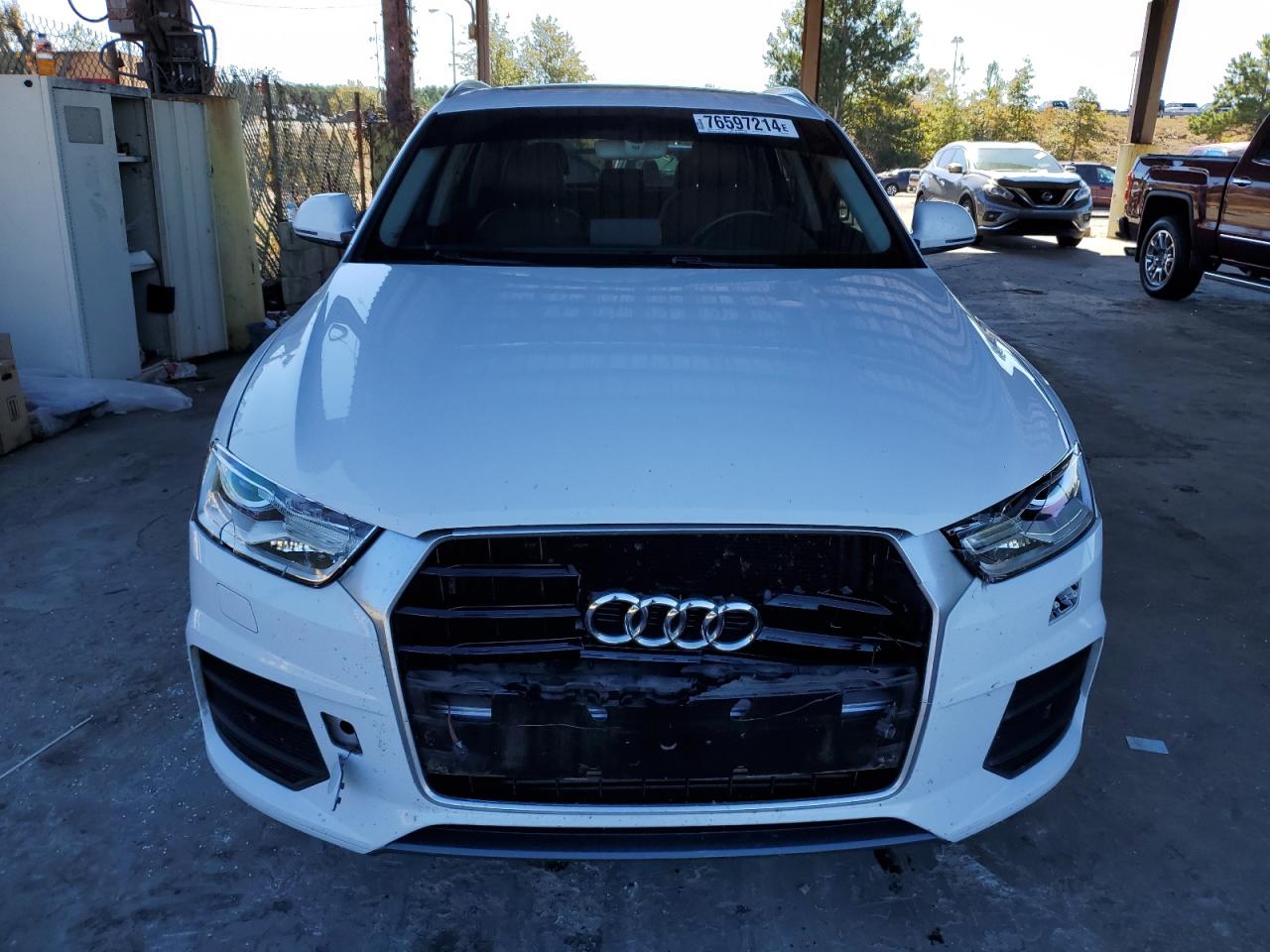 2016 Audi Q3 VIN WA1BFCFS6GR007326 Copart auction photo, front end damage thumbnail 5