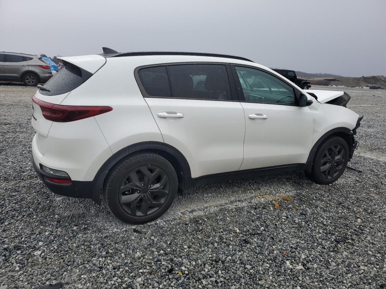 2022 KIA Sportage VIN KNDP63AC9N7020673 Copart auction photo, front end / mechanical damage thumbnail 3