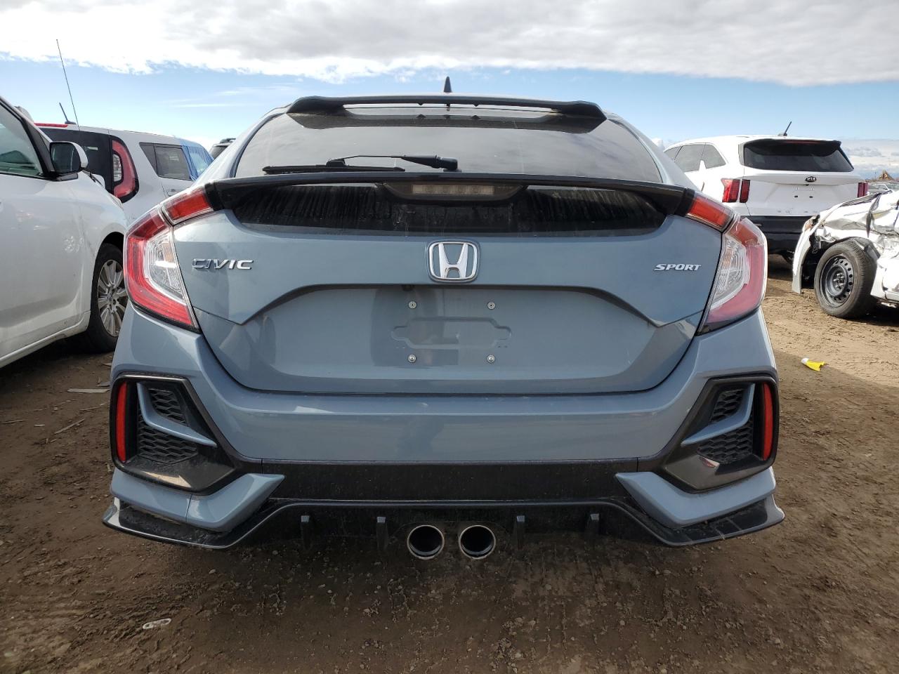 2021 Honda Civic VIN SHHFK7H42MU226793 Copart auction photo, hail damage thumbnail 6