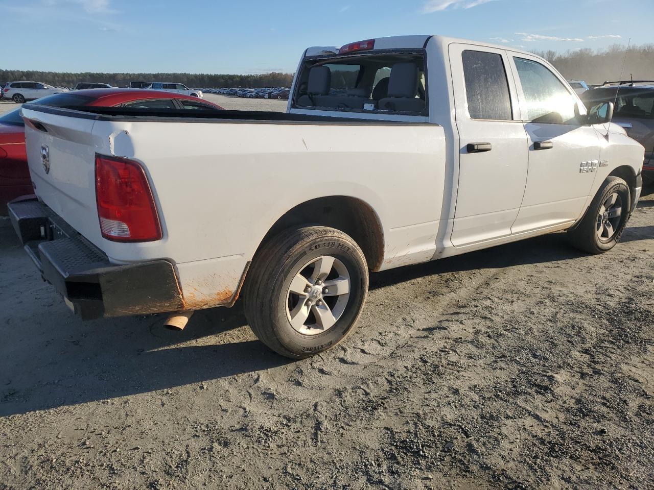 2018 RAM 1500 VIN 1C6RR6FT9JS117994 Copart auction photo, frame damage damage thumbnail 3