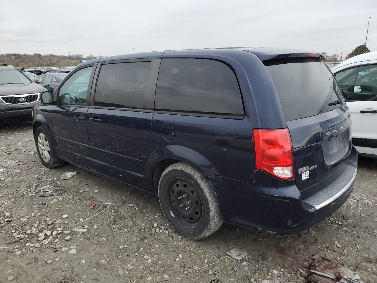 2016 Dodge Caravan VIN 2C4RDGBG4GR115036 Copart auction photo, hail damage thumbnail 2