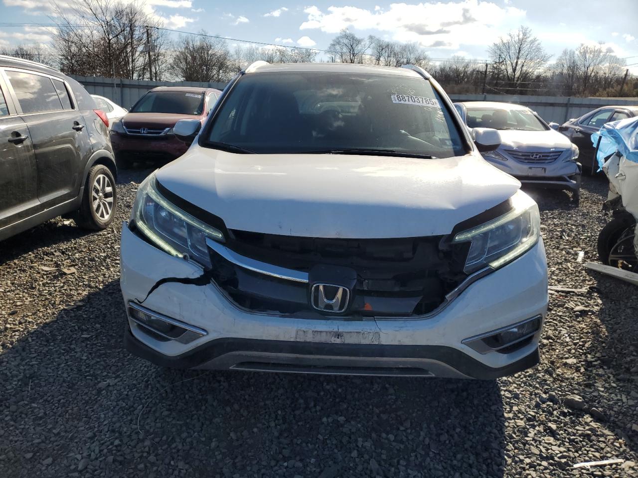 2015 Honda CR-V VIN 5J6RM4H75FL099484 Copart auction photo, front end damage thumbnail 5