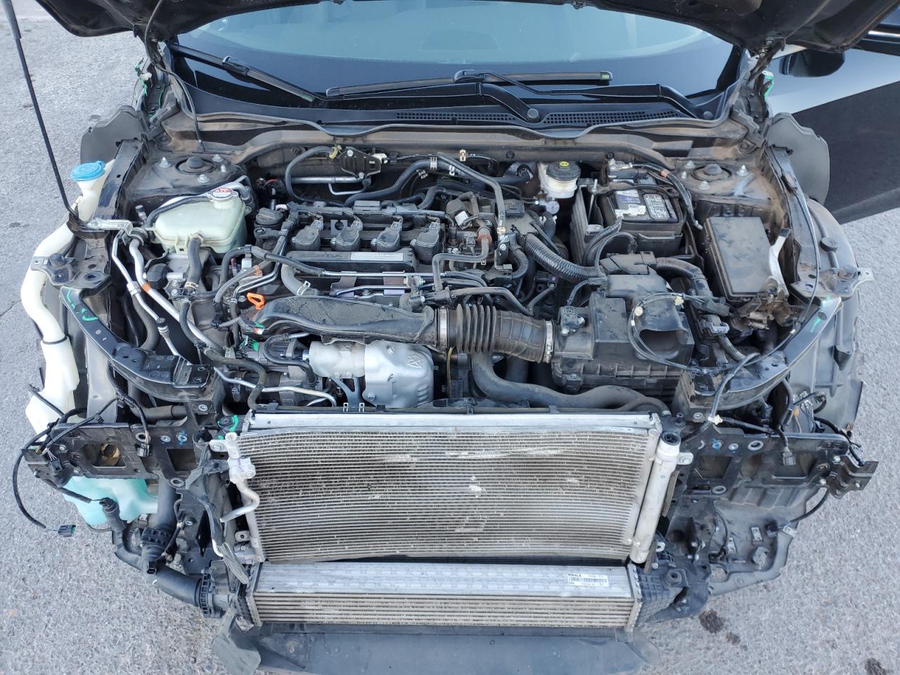2017 Honda Civic VIN 19XFC1F95HE022947 Copart auction photo, front end / minor dent/scratches damage thumbnail 12