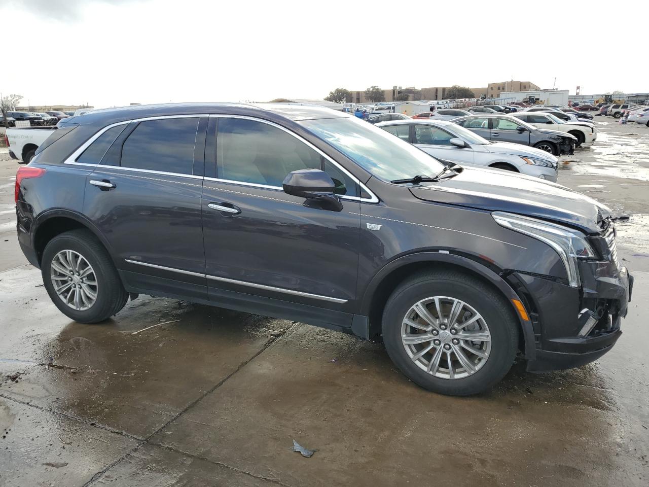 2018 Cadillac XT5 VIN 1GYKNCRS0JZ249213 Copart auction photo, front end / rear end damage thumbnail 4