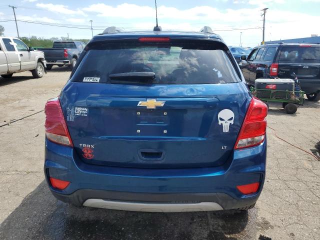 2019 Chevrolet Trax VIN 3GNCJLSB8KL370961 Copart auction photo, top/roof damage thumbnail 6