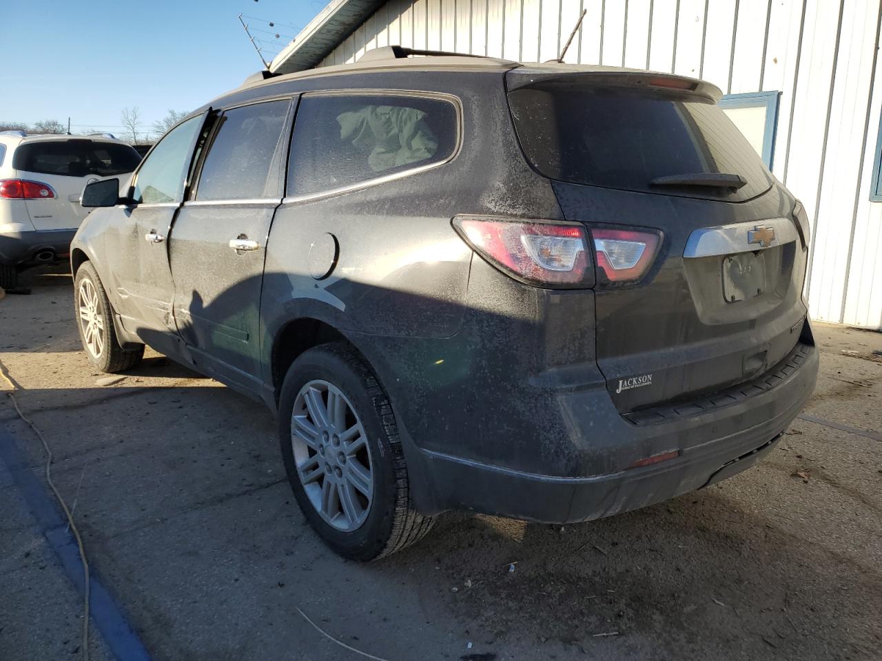 2013 Chevrolet Traverse VIN 1GNKRGKD9DJ130373 Copart auction photo, side damage thumbnail 2
