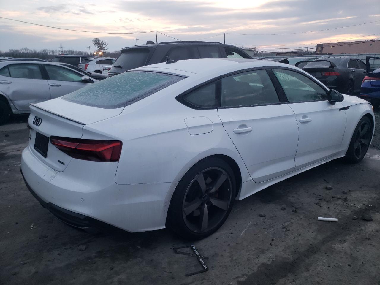 2024 Audi A5 VIN WAUFACF56RA091467 Copart auction photo, all over damage thumbnail 3