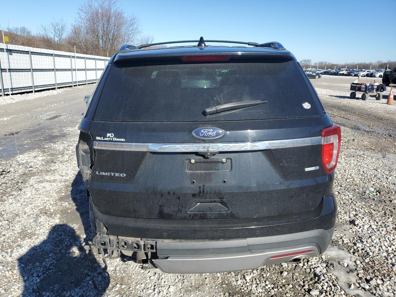2016 Ford Explorer VIN 1FM5K8F84GGB69799 Copart auction photo, rear end damage thumbnail 6
