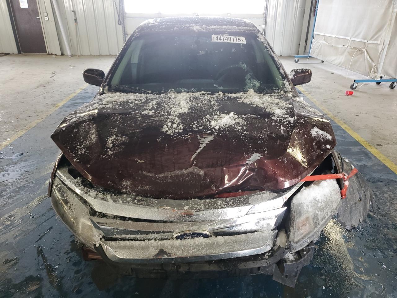 2012 Ford Fusion VIN 3FAHP0HA6CR185581 Copart auction photo, front end damage thumbnail 5