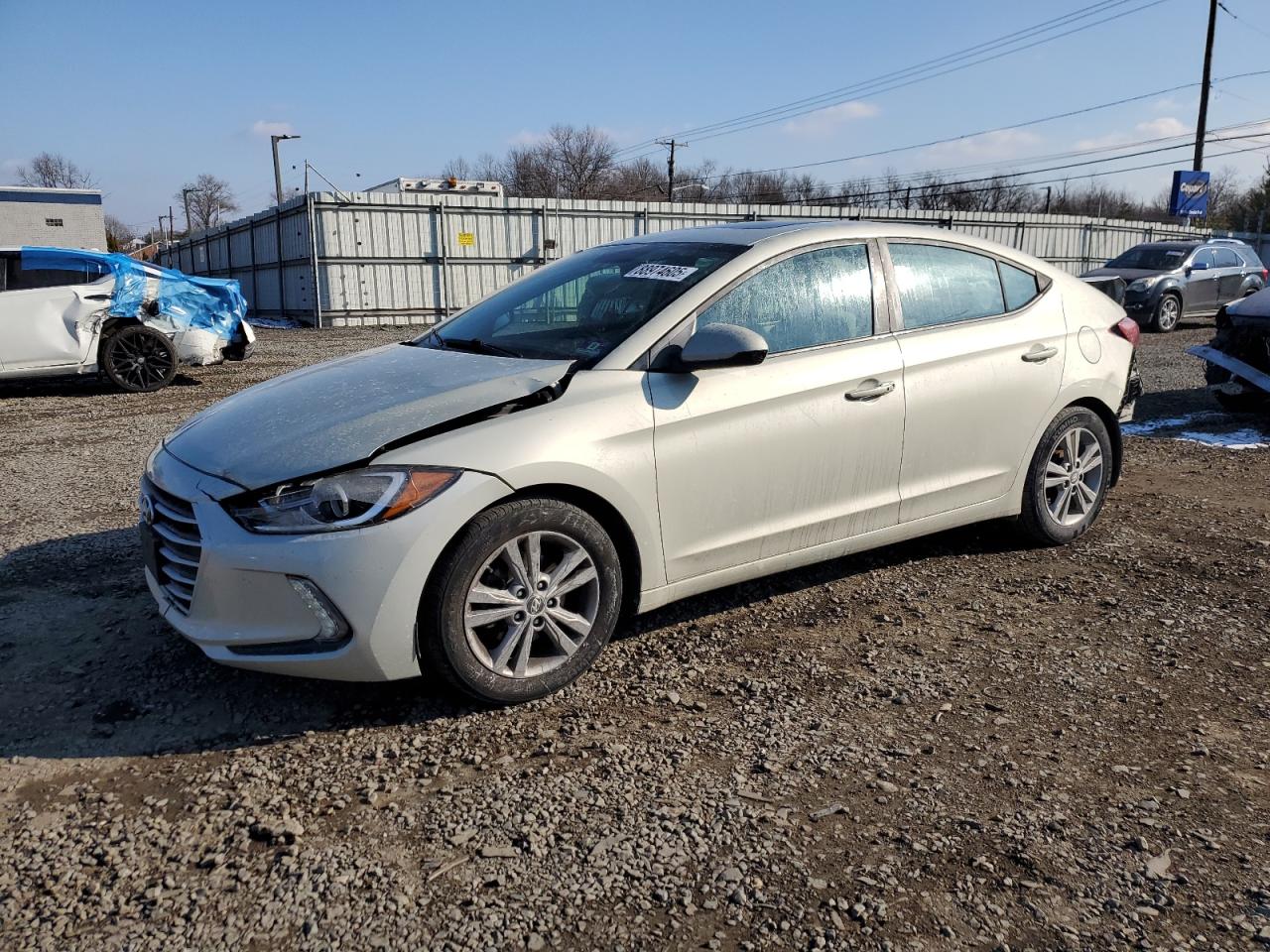 2017 Hyundai Elantra VIN KMHD84LF2HU337318