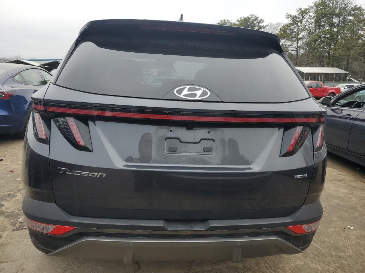 2022 Hyundai Tucson VIN 5NMJECAE1NH012392 Copart auction photo, front end damage thumbnail 6