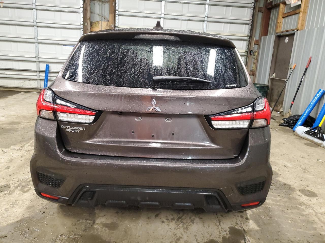 2021 Mitsubishi Outlander VIN JA4ARUAU9MU030528 Copart auction photo, front end damage thumbnail 6