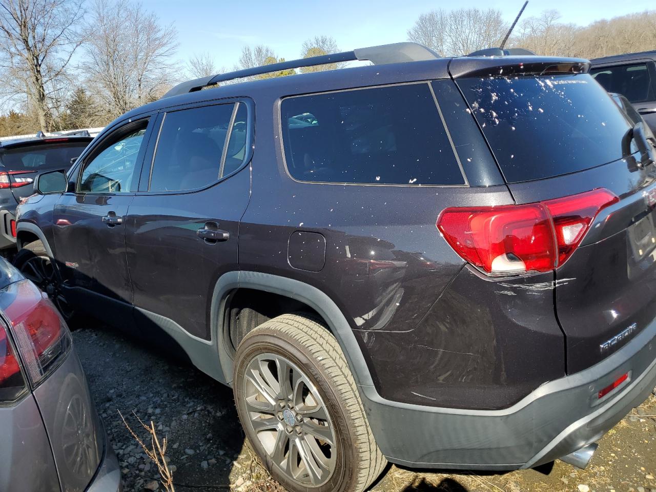 2017 GMC Acadia VIN 1GKKNVLS1HZ134614 Copart auction photo, front end / side damage thumbnail 2